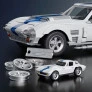 Blocos de Montar - Hot Wheels - Corvette Grand Sport 63 - Mattel Brick
