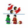 Blocos de Montar - Hulk e Homem de Ferro com Moto - 68 peças - LEGO Marvel
