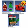 Blocos de Montar - Hulk e Homem de Ferro com Moto - 68 peças - LEGO Marvel