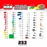 Blocos de Montar - MAX Construction - 253 peças - Candide