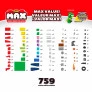 Blocos de Montar - MAX Construction - 759 peças - Candide