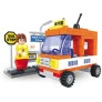 Blocos de Montar - Mini Bus - Cidade - 93 Peças - Xalingo