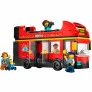 Blocos de Montar - Ônibus Turístico de Dois Andares - 384 peças - LEGO City