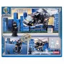 Blocos de Montar - Polícia - Helicóptero de Combate - 219 pcs - Multikids