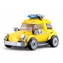 Blocos de Montar - Retrô - Fusca - Beetle - 176 pcs - Xalingo