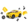 Blocos de Montar - Sem Limite - Camaro Amarelo - 35 peças - Roma