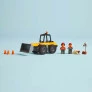 Blocos de Montar - Trator Carregadeira - 81 peças - LEGO City