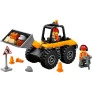 Blocos de Montar - Trator Carregadeira - 81 peças - LEGO City