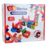 Blocos de Montar Magnéticos - DM Blocks - 67 peças - DM Toys