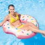 Boia Infantil Inflável Redonda - Rosquinha Donut - Morango - INTEX