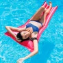 Boia Inflável - Colchão Bronzeador Liso - Rosa - INTEX
