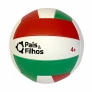 Bola de Vôlei - Tamanho Oficial - Verde e Vermelha - Pais e Filhos
