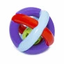 Bola Maluquinha com Chocalho - Colorida - Mercotoys