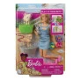 Boneca Articulada - Barbie - Brincar e Lavar - Banho de Pets - Mattel