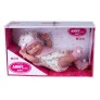 Boneca Bebê Boneca Bebê com Macacão e Babador - Reborn Anny Doll Baby - CotiplásAnny Doll Baby com Macacão - Cotiplás