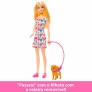 Boneca - Barbie Family - Cachorro Cadeira de Rodas - Mattel