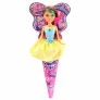 Boneca - Sparkle Girlz - Princesa no Cone - Vestido Azul-Amarelo - DTC