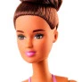 Boneca Articulada - Barbie - Bailarina Clássica - Roxa - Castanho - Mattel