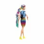 Boneca Articulada - Barbie - Cabelo Muda de Cor - Arco-Íris Leopardo - Mattel
