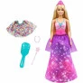 Boneca Articulada - Barbie Dreamtopia - 2 em 1 - Princesa-Sereia - Mattel