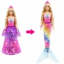 Boneca Articulada - Barbie Dreamtopia - 2 em 1 - Princesa-Sereia - Mattel
