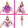 Boneca Articulada - Barbie Dreamtopia - 2 em 1 - Princesa-Sereia - Mattel