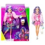 Boneca Articulada - Barbie Extra - Bulldog - Cabelo Lilás - Mattel