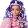 Boneca Articulada - Barbie Extra - Bulldog - Cabelo Lilás - Mattel