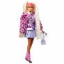 Boneca Articulada - Barbie Extra - Ursinho - Tranças - Loira - Mattel