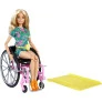 Boneca Articulada - Barbie Fashionista - Cadeira de Rodas - 165 - Mattel
