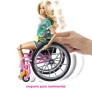 Boneca Articulada - Barbie Fashionista - Cadeira de Rodas - 165 - Mattel