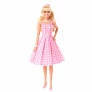 Boneca Articulada - Barbie Filme - Vestido Xadrez Rosa - Mattel
