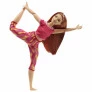 Boneca Articulada - Barbie Made To Move - Aula de Yoga - Ruiva - Mattel