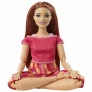 Boneca Articulada - Barbie Made To Move - Aula de Yoga - Ruiva - Mattel