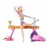Boneca Articulada - Barbie Profissões - Ginasta Loira - Mattel