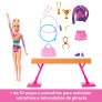 Boneca Articulada - Barbie Profissões - Ginasta Loira - Mattel