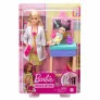 Boneca Articulada - Barbie Profissões - Médica Pediatra - Loira - Mattel