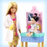 Boneca Articulada - Barbie Profissões - Médica Pediatra - Loira - Mattel