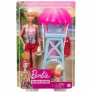 Boneca Articulada - Barbie Profissões - Salva-vidas - Loira - Mattel
