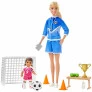 Boneca Articulada - Barbie Profissões - Treinadora de Futebol - Loira - Mattel