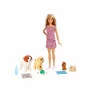 Boneca Articulada - Barbie Sisters e Pets - Treinadora de Cachorrinhos - Mattel