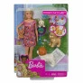 Boneca Articulada - Barbie Sisters e Pets - Treinadora de Cachorrinhos - Mattel