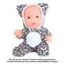 Boneca Bebê - 18 cm - Tininha Zoo - Sortido - Sid-Nyl
