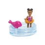 Boneca Barbie - Skipper Babysitters - Piscina com Criança - Morena - Mattel