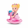 Boneca Bebê - Little Dolls - Balancinho Unicórnio - Loira - Divertoys