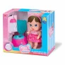 Boneca Bebê - Little Dolls - Faz Xixi - Morena - Divertoys