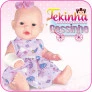 Boneca com Acessórios - 32 cm - Tekinha - Gessinho - Sid-Nyl