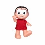 Boneca com Acessórios - Turma da Mônica - Mini Bebê Conforto - Samba Toys