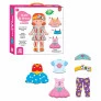 Boneca de Madeira - Alinhavos - Veste e Brinca - Nig Brinquedos