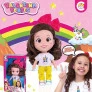 Boneca de Vinil - 28 cm - Youtuber - Valentina Pontes - Cotiplás